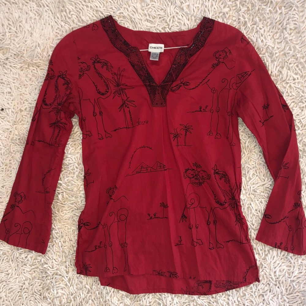 Chico’s shirt size 0 (M)